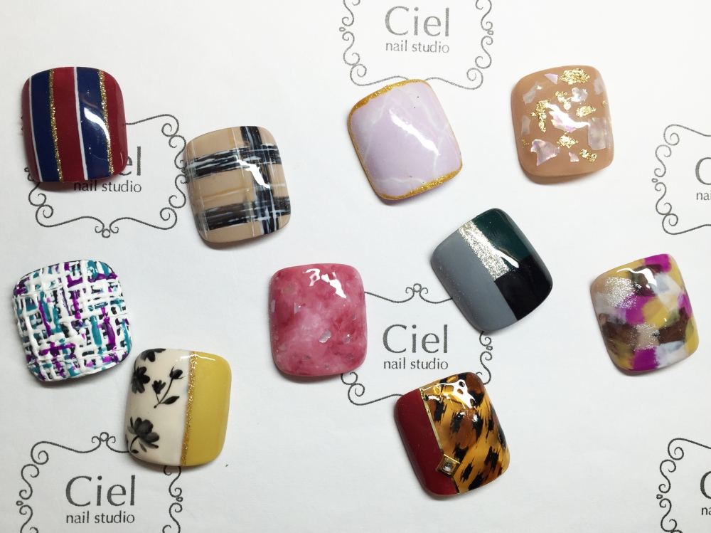 Ciel nail studio フットネイル